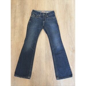 Ariat Jeans Womens 26S 31 Inseam Perfect Rise Boot Western Cowgirl Stretch